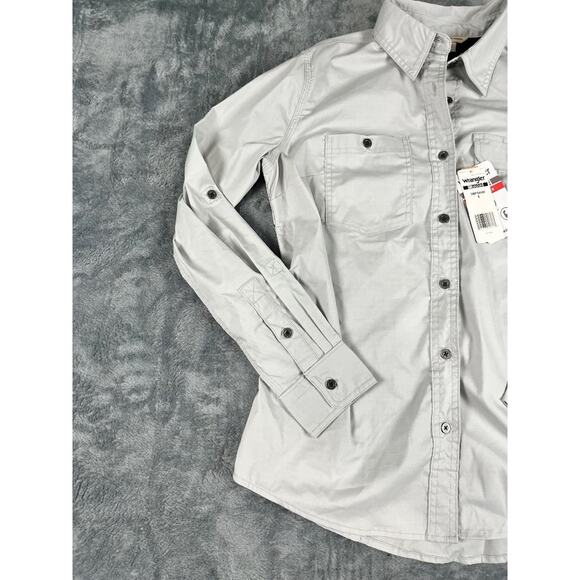 Wrangler Riggs Workwear NWT Long-Sleeve Work Shirt S — New with Tags - Picture 7 of 10